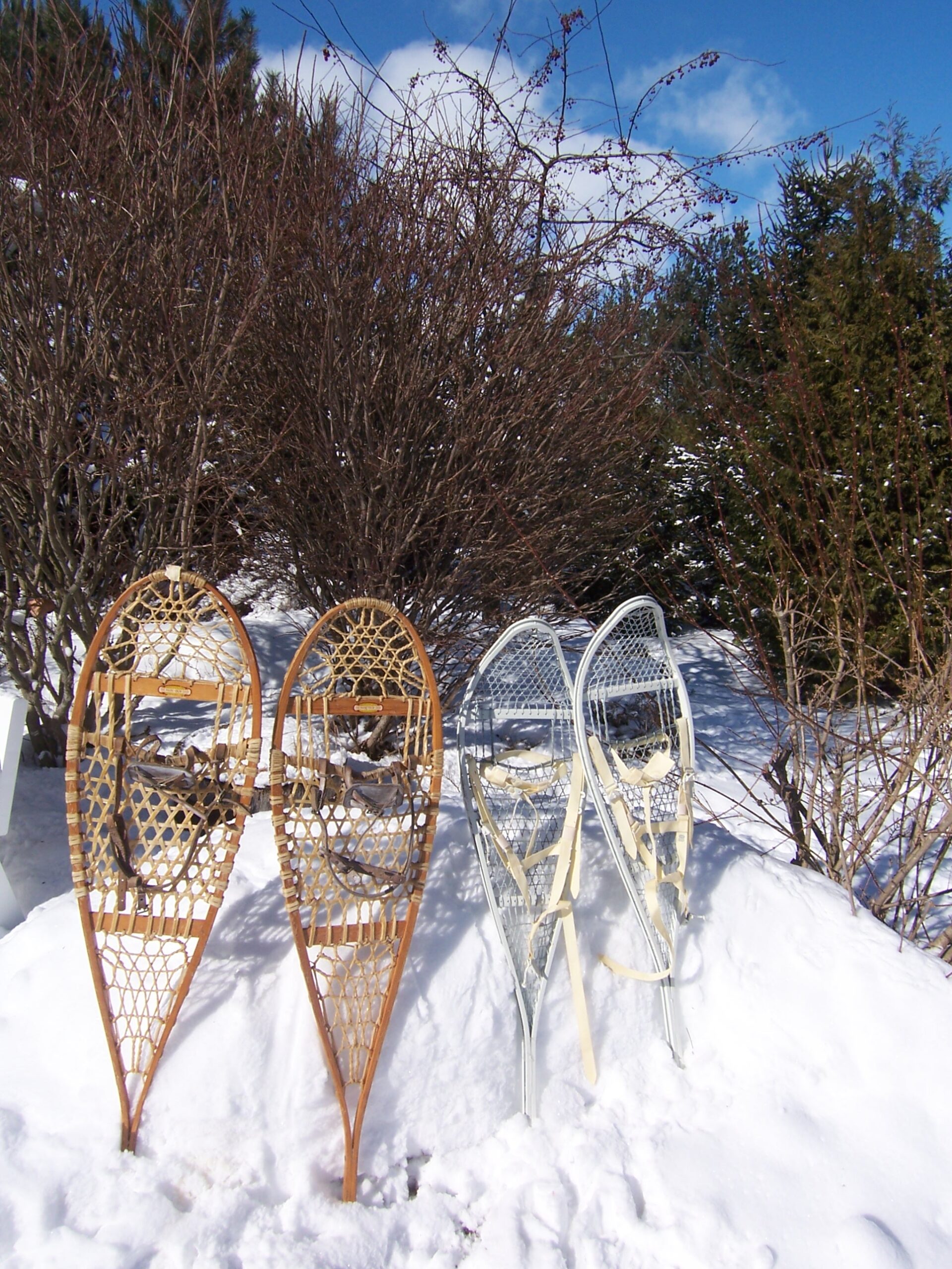 Featured image for “Walking on top of the snow is a lot easier than wading through it”